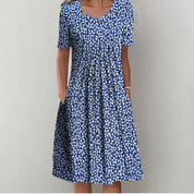 Elegant fitted midi dress for women