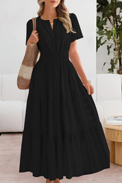 Women's Boho Summer Dress with Flowing Silhouette