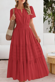 Women's Boho Summer Dress with Flowing Silhouette